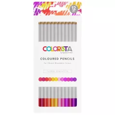   Színesceruza készlet , Floral Sensation Coloured Pencil/ Spectrum Noir Colorista (12 db)