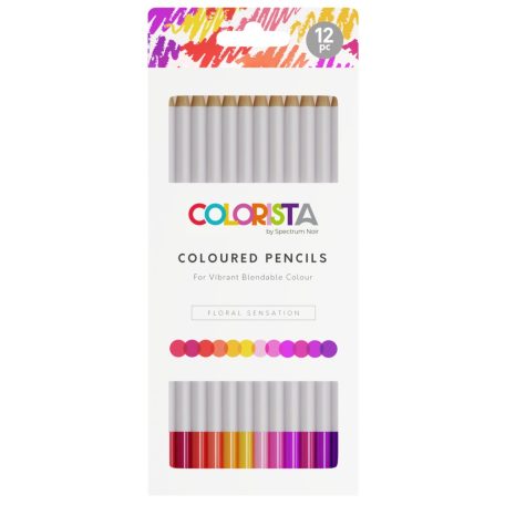 Színesceruza készlet , Floral Sensation Coloured Pencil/ Spectrum Noir Colorista (12 db)