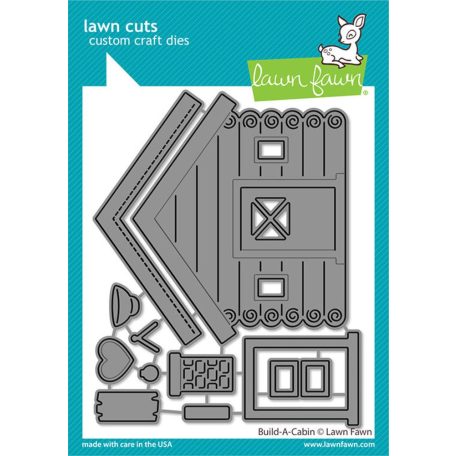 Vágósablon LF3018, Build-A-Cabin / Lawn Cuts Custom Craft Die (1 csomag)