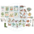 Chipboard matrica , Chipboard Ephemera / Craft Consortium Little Robin Redbreast (1 csomag)