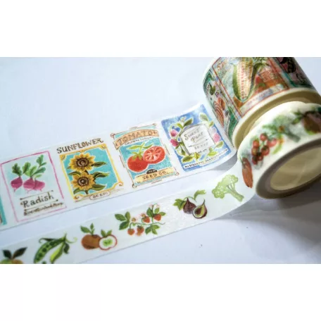 Dekorációs ragasztószalag , Washi Tape / Craft Consortium Little Robin Redbreast (2 db)
