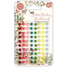  Díszítőelem , Adhesive Pearls / Craft Consortium Little Robin Redbreast (1 csomag)