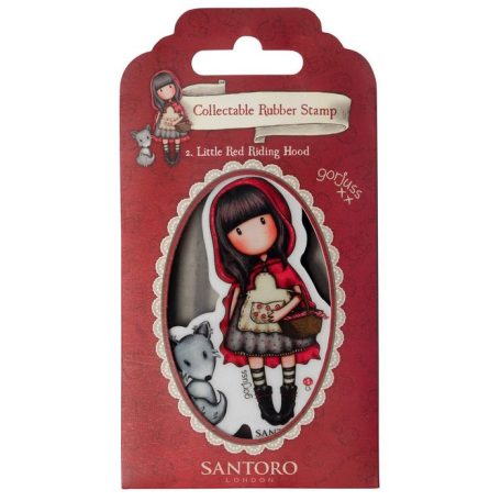 Gumibélyegző , Little Red Riding Hood / Gorjuss Rubber Stamp (1 csomag)