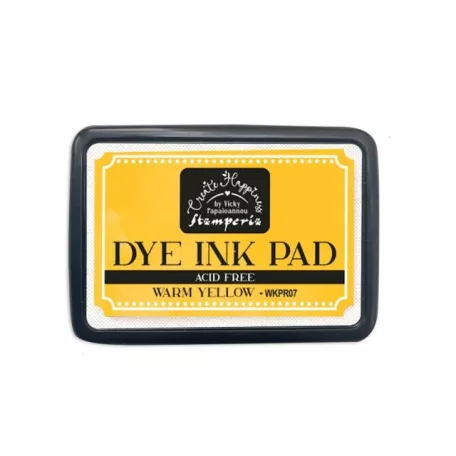 Stamperia Tintapárna - Warm yellow - Create Happiness - Dye Ink Pad (1 db)