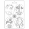 Öntőforma A5, Create Happiness Welcome Home Plates/ Stamperia Soft Mould (1 db)