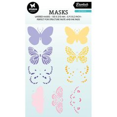 Stencil , Fly butterfly Essentials nr.171 / SL Mask (1 db)