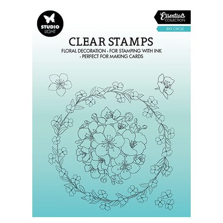 Szilikonbélyegző , Big Circle Essentials nr.368 / SL Clear Stamps (1 csomag)