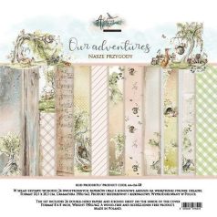   Papírkészlet 8" (20 cm), Our Adventures / Alchemy of Art Paper Collection Set (1 csomag)