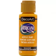   Akrilfesték - matt 59 ml, Sunset Gold / DecoArt Americana® Acrylics (1 db)