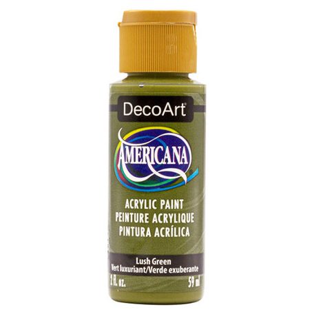 Akrilfesték - matt 59 ml, Lush Green / DecoArt Americana® Acrylics (1 db)