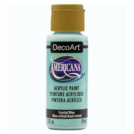 Akrilfesték - matt 59 ml, Crystal Blue / DecoArt Americana® Acrylics (1 db)