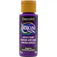   Akrilfesték - matt 59 ml, Purple Iris / DecoArt Americana® Acrylics (1 db)