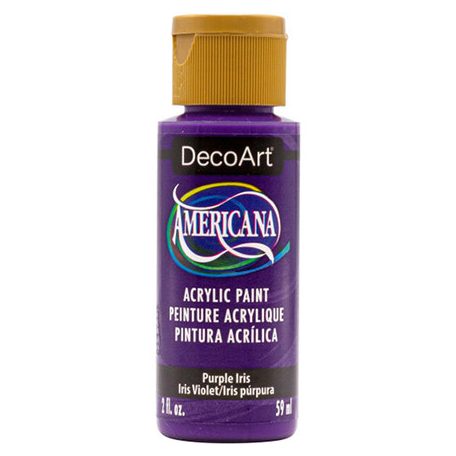 Akrilfesték - matt 59 ml, Purple Iris / DecoArt Americana® Acrylics (1 db)