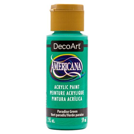 Akrilfesték - matt 59 ml, Paradise Green / DecoArt Americana® Acrylics (1 db)