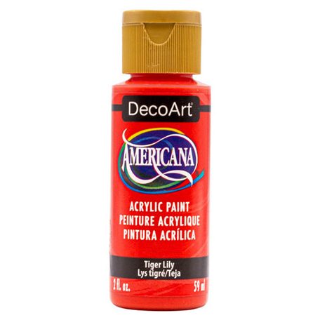 Akrilfesték - matt 59 ml, Tiger Lily / DecoArt Americana® Acrylics (1 db)