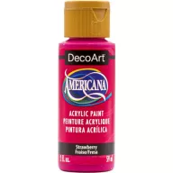   Akrilfesték - matt 59 ml, Strawberry / DecoArt Americana® Acrylics (1 db)
