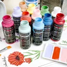 12 db Akrilfesték - selyemfényű 59ml - CottageCore - DecoArt Americana® Multi-Surface Satin (1 csomag)