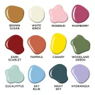 12 db Akrilfesték - selyemfényű 59ml - CottageCore - DecoArt Americana® Multi-Surface Satin (1 csomag)