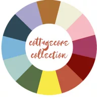   12 db Akrilfesték - selyemfényű 59ml - CottageCore - DecoArt Americana® Multi-Surface Satin (1 csomag)