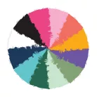 12 db Akrilfesték - selyemfényű 59ml - Modern Floral - DecoArt Americana® Multi-Surface Satin (1 csomag)