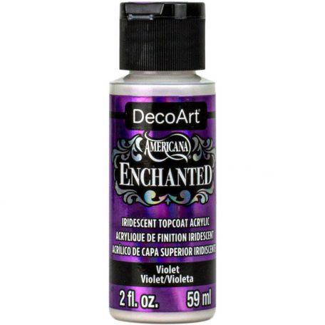 Akrilfesték - Irizáló 59 ml, Violet / DecoArt Americana® Enchanted (1 db)