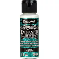   Akrilfesték - Irizáló 59 ml, Shimmer Green / DecoArt Americana® Enchanted (1 db)
