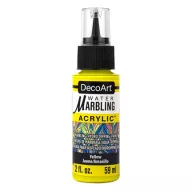   Márványozó festék 59 ml Yellow / Sárga DecoArt Water Marbling Paint (1 db)