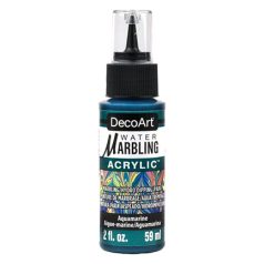   Márványozó festék 59 ml, Marbling Aquamarine / DecoArt Water Marbling Paint (1 db)