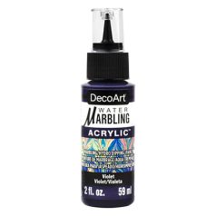   Márványozó festék 59 ml, Marbling Violet / DecoArt Water Marbling Paint (1 db)
