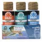 Akrilfesték készlet - matt , Under The Sea / Folkart Acrylic Matte Paint (6 db)