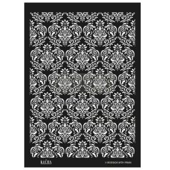   Re-Design with Prima Kacha Renata Dekor Stencil 18"x25.5" (45x65cm) Decor Stencils (1 db)