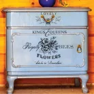 Re-Design with Prima Transzfer fólia 8.5"x11" (21x28cm) French Labels - Decor Transfers (1 csomag)