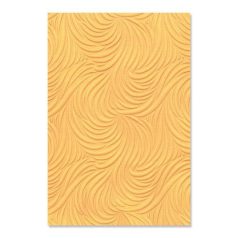   SIZZIX 3D Domborító mappa 666051, Flowing Waves  / Sizzix 3-D Textured Impressions Embossing Folder (1 csomag)
