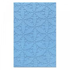   SIZZIX 3D Domborító mappa 666154, Tablecloth  / Sizzix 3-D Textured Impressions Embossing Folder (1 csomag)