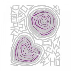   SIZZIX vágósablon 666291, Wood Slice  Tim Holtz/ Sizzix Thinlits Die Set  (1 csomag)