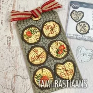  SIZZIX vágósablon 666291, Wood Slice  Tim Holtz/ Sizzix Thinlits Die Set  (1 csomag)