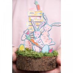   SIZZIX vágósablon 666293, Bunny Stitch  Tim Holtz/ Sizzix Thinlits Die Set  (1 csomag)