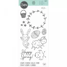 SIZZIX szilikonbélyegző 665829, Spring Essentials  / Sizzix Clear Stamps  (1 csomag)