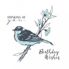   SIZZIX szilikonbélyegző 665907, Summer Bird  / Sizzix Layered Clear Stamps  (1 csomag)