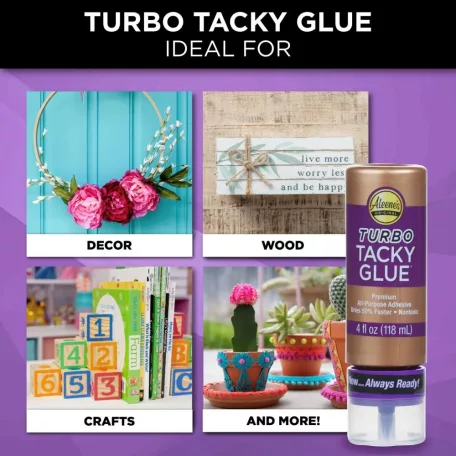 Turbo ragasztó 118 ml, Always Ready / Aleene’s Turbo Tacky Glue (1 db)