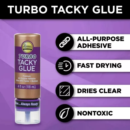 Turbo ragasztó 118 ml, Always Ready / Aleene’s Turbo Tacky Glue (1 db)