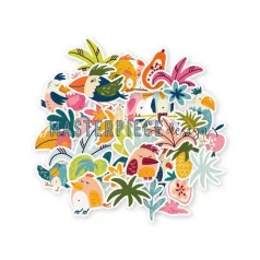   Kivágatok , Indian Summer figures #2  / Masterpiece Die-cuts (1 csomag)