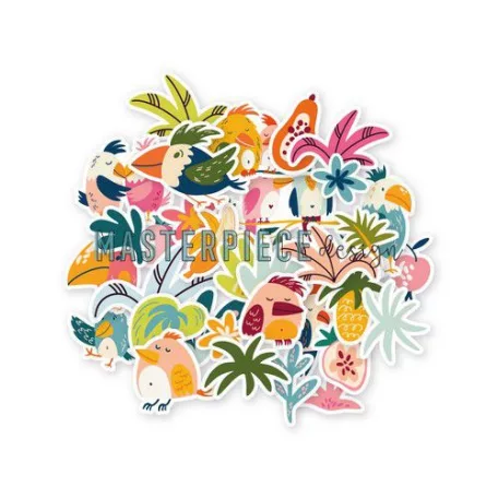 Kivágatok , Indian Summer figures #2  / Masterpiece Die-cuts (1 csomag)