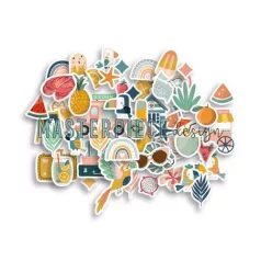   Kivágatok , Summer Things figures  / Masterpiece Die-cuts (1 csomag)