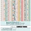 Scrapbook papírkészlet 12" (30 cm), Summer Things  / Masterpiece Paper Collection (10 lap)
