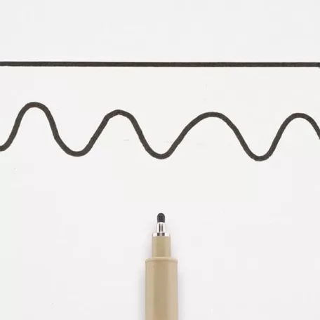 Sakura Pigma Micron Tűfilc (műszaki rajztoll) 12 (0,7 mm), Fekete (1 db)