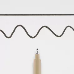   Sakura Pigma Micron Tűfilc (műszaki rajztoll) 10 (0,6 mm), Fekete (1 db)