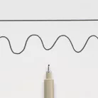 Sakura Pigma Micron Tűfilc (műszaki rajztoll) 08 (0,5 mm), Fekete (1 db)