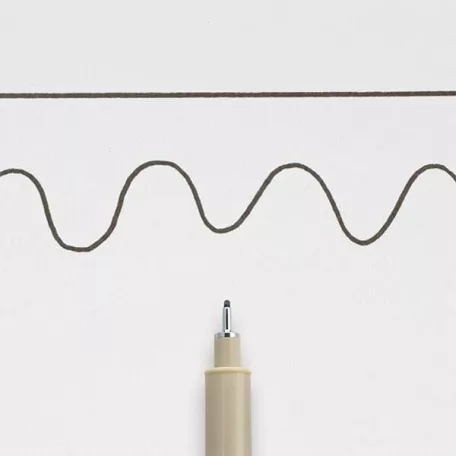 Sakura Pigma Micron Tűfilc (műszaki rajztoll) 08 (0,5 mm), Fekete (1 db)