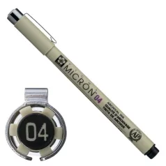   Sakura Pigma Micron Tűfilc (műszaki rajztoll) 04 (0,4 mm), Fekete (1 db)